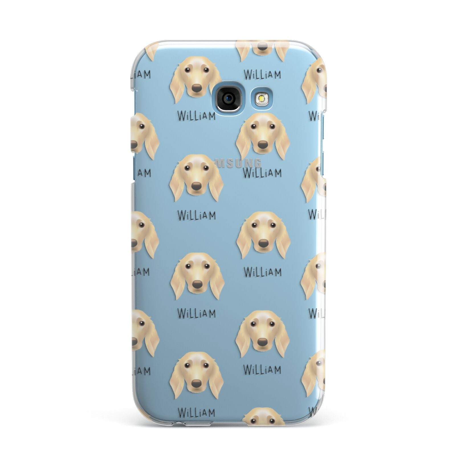 Golden Dox Icon with Name Samsung Galaxy A7 2017 Case