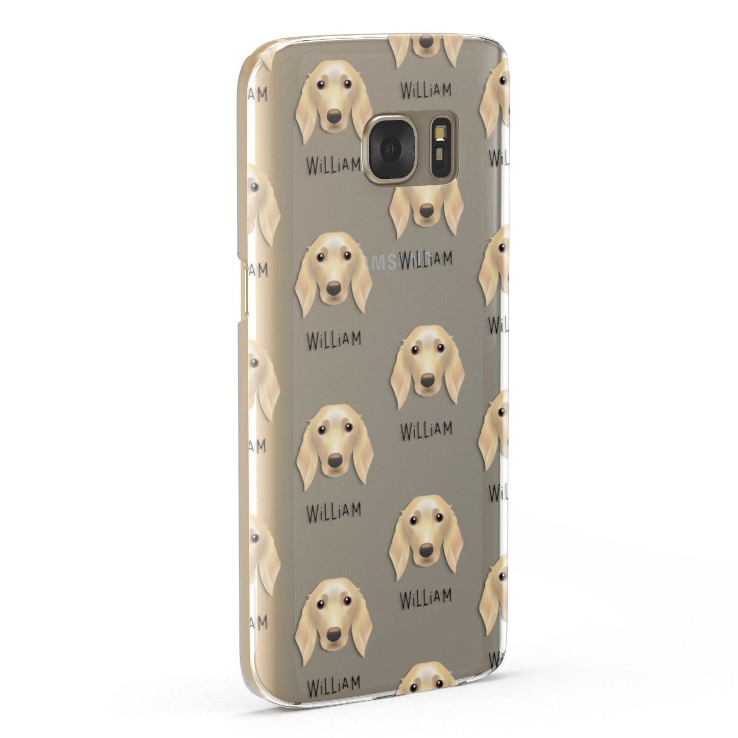 Golden Dox Icon with Name Samsung Galaxy Case Fourty Five Degrees