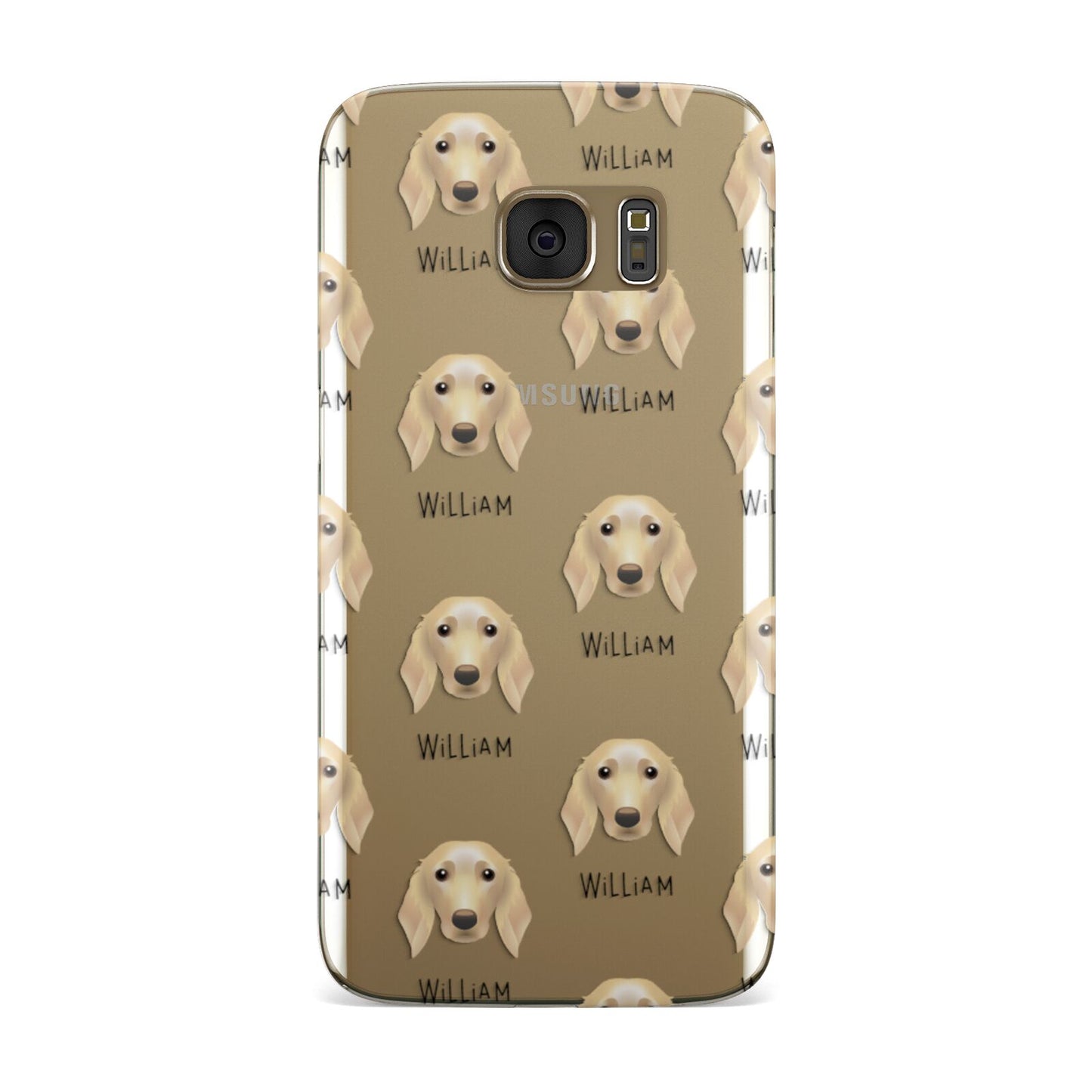 Golden Dox Icon with Name Samsung Galaxy Case