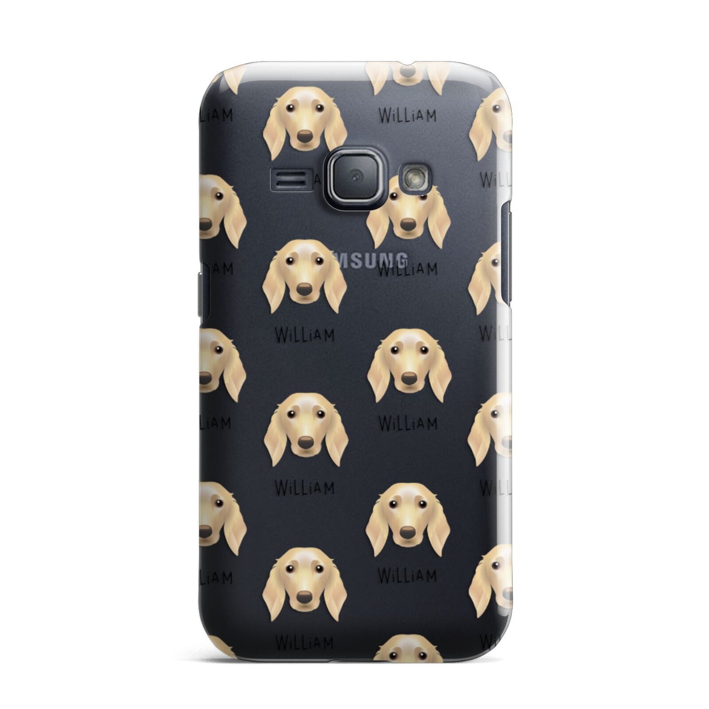 Golden Dox Icon with Name Samsung Galaxy J1 2016 Case
