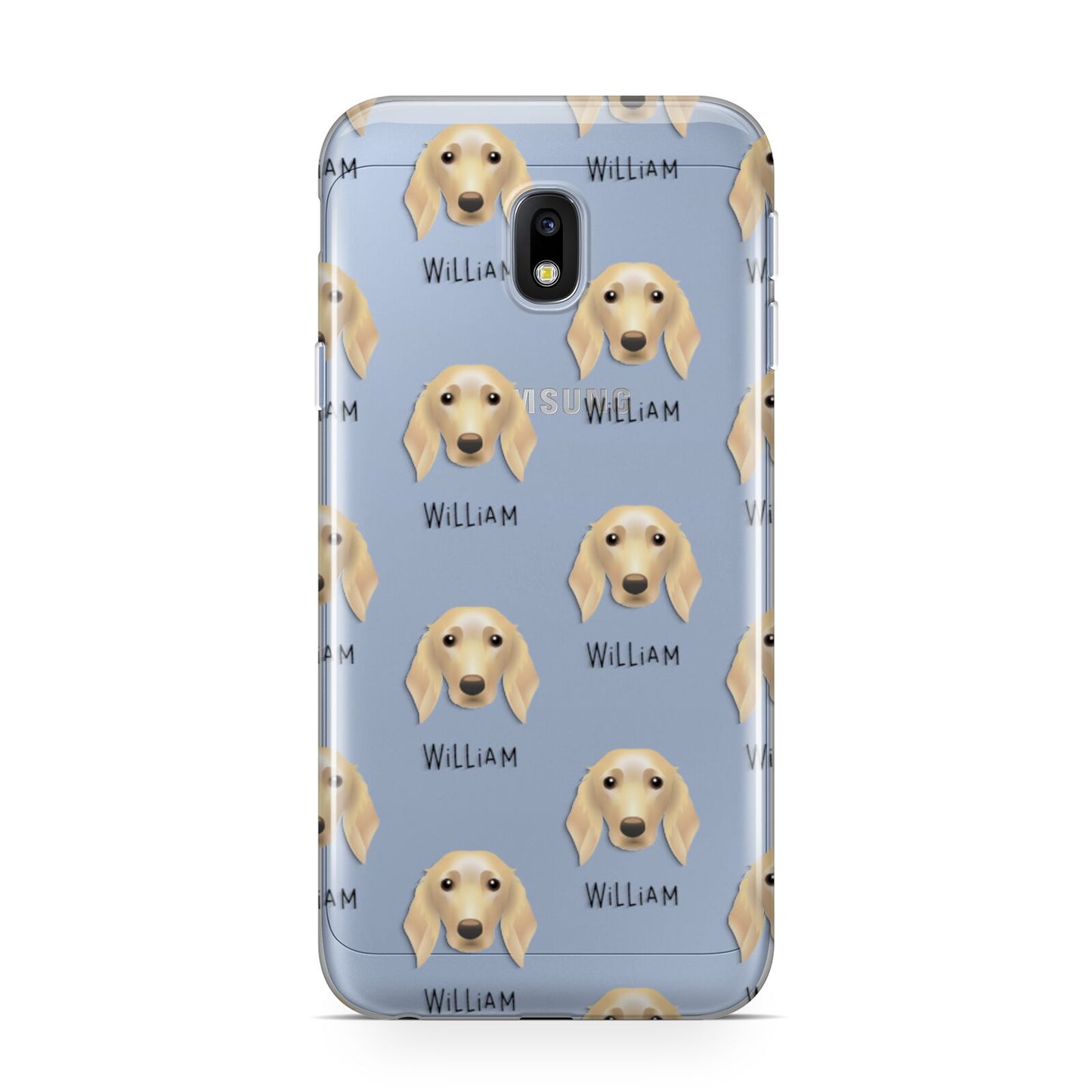 Golden Dox Icon with Name Samsung Galaxy J3 2017 Case