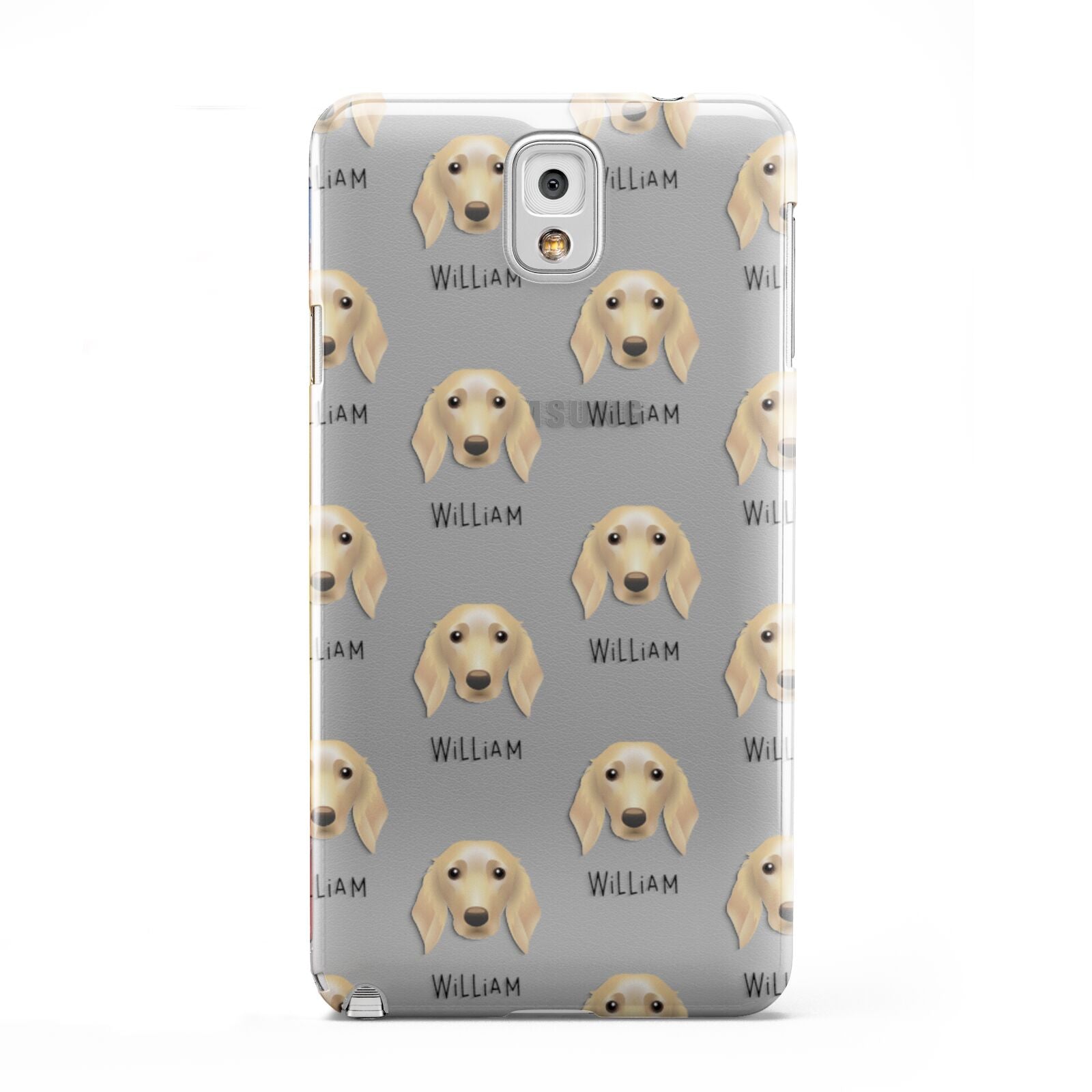 Golden Dox Icon with Name Samsung Galaxy Note 3 Case
