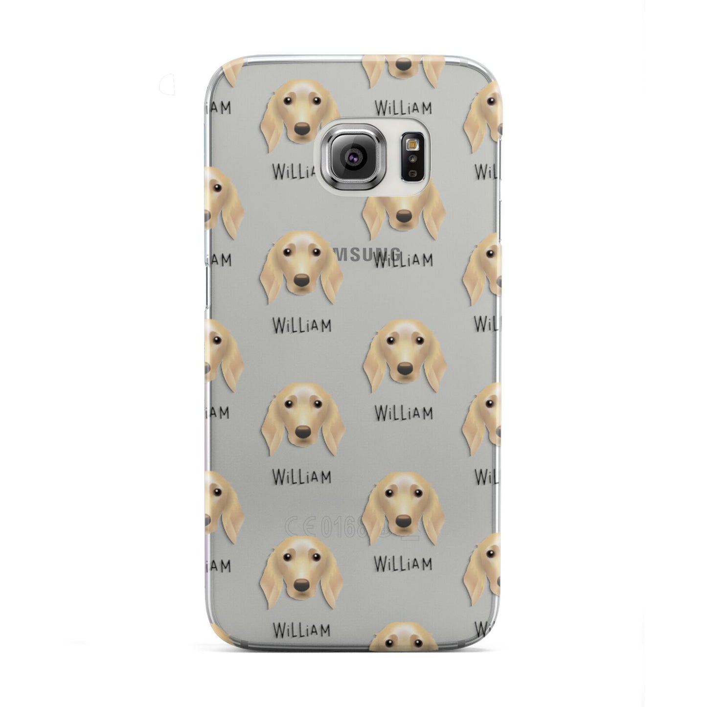Golden Dox Icon with Name Samsung Galaxy S6 Edge Case