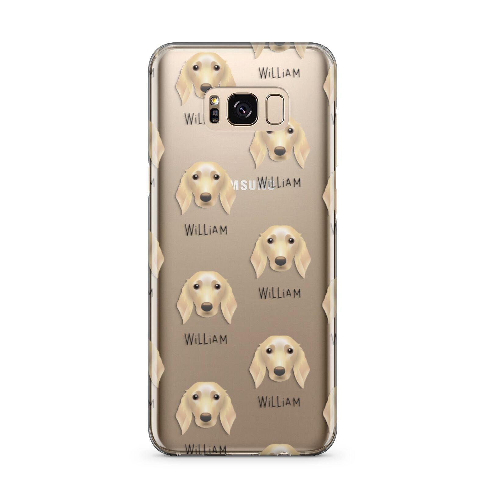 Golden Dox Icon with Name Samsung Galaxy S8 Plus Case