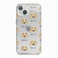 Golden Dox Icon with Name iPhone 13 TPU Impact Case with White Edges