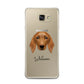 Golden Dox Personalised Samsung Galaxy A7 2016 Case on gold phone
