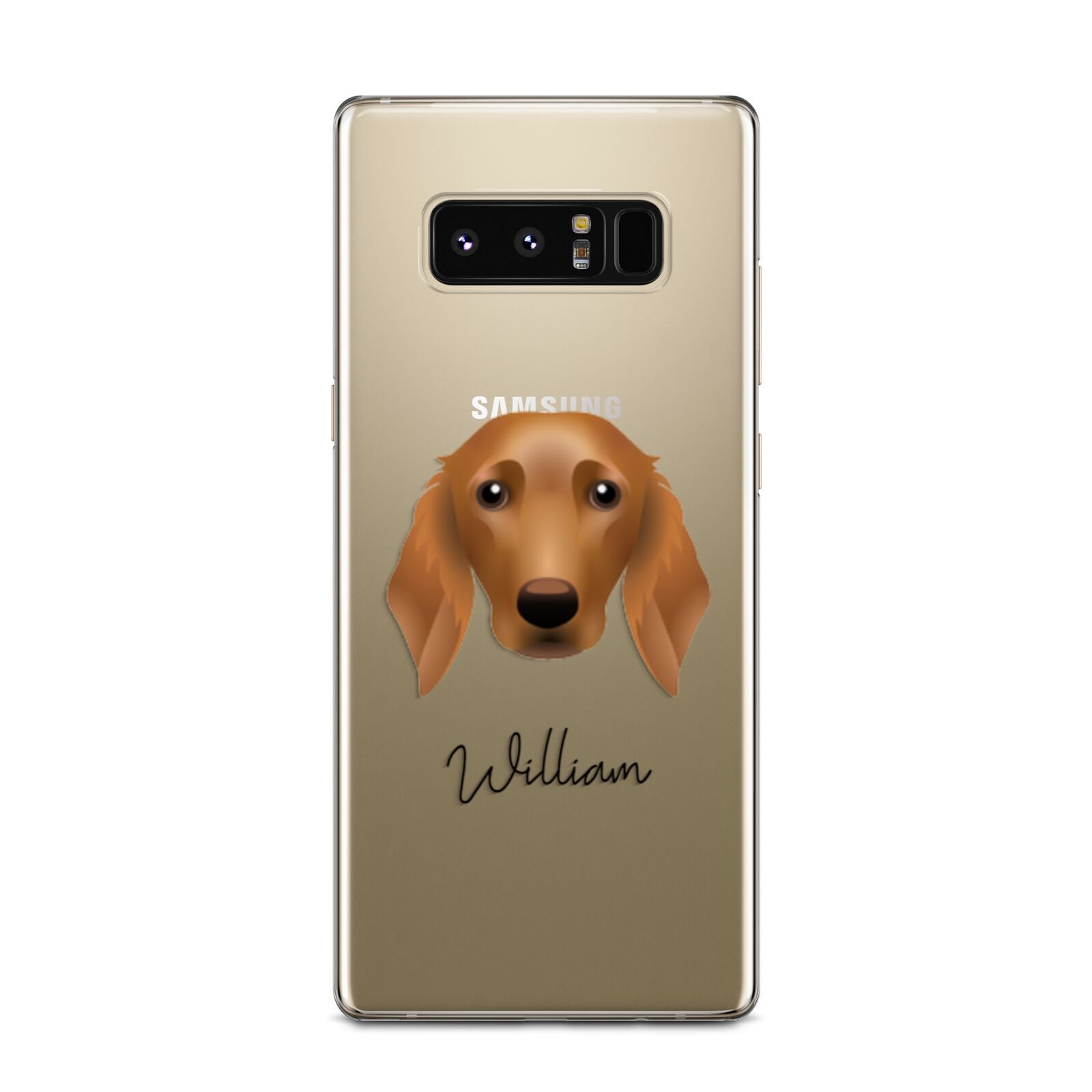 Golden Dox Personalised Samsung Galaxy Note 8 Case