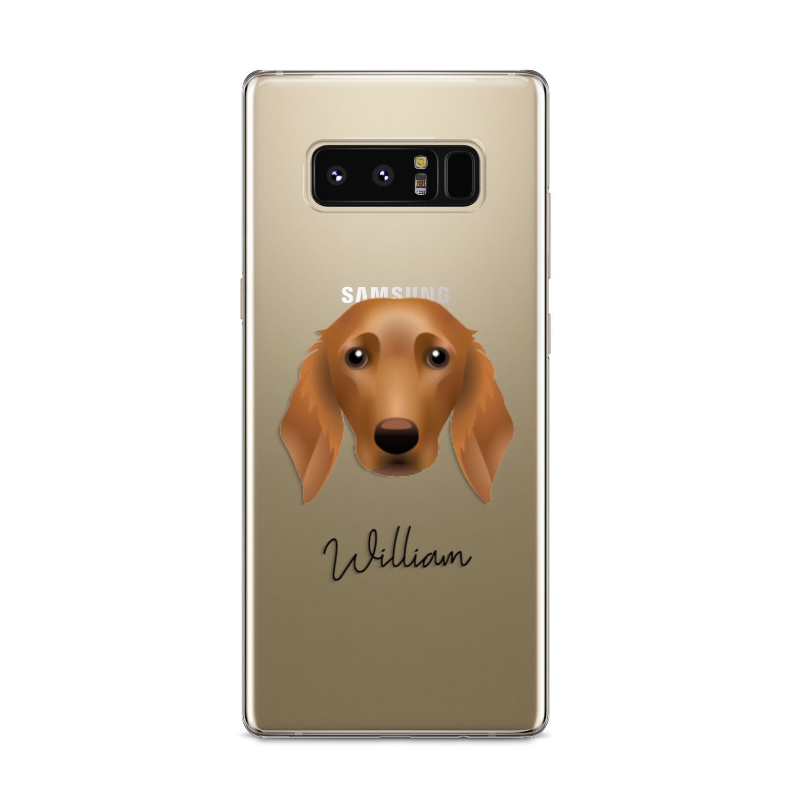 Golden Dox Personalised Samsung Galaxy S8 Case
