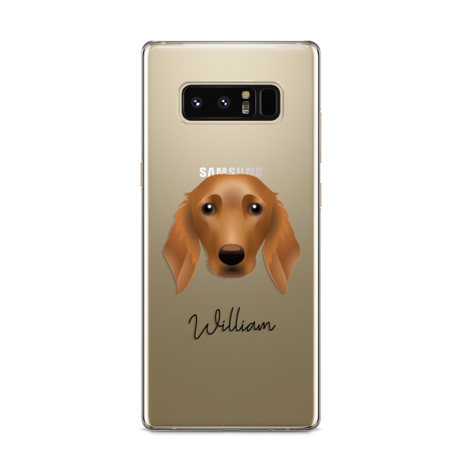 Golden Dox Personalised Samsung Galaxy S8 Case