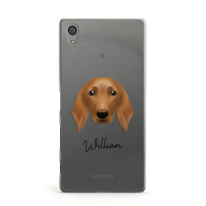 Golden Dox Personalised Sony Xperia Case