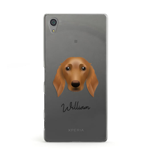 Golden Dox Personalised Sony Xperia Case