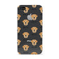 Golden Labrador Icon with Name Apple iPhone 4s Case