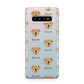 Golden Labrador Icon with Name Samsung Galaxy S10 Plus Case