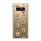 Golden Labrador Icon with Name Samsung Galaxy S8 Case