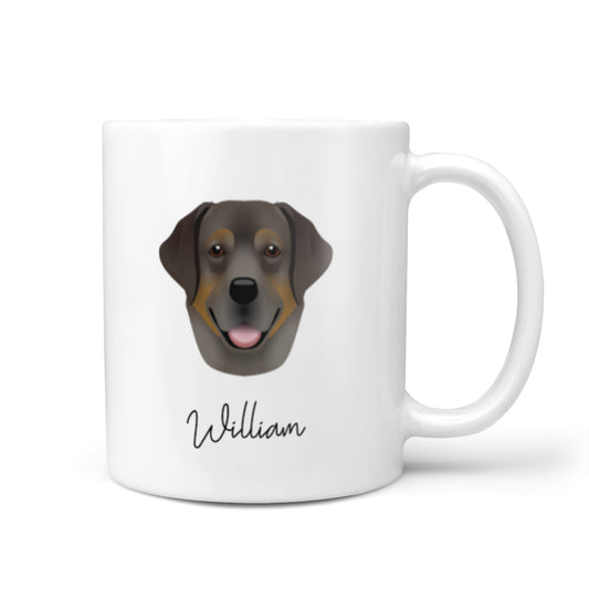 Golden Labrador Personalised 10oz Mug