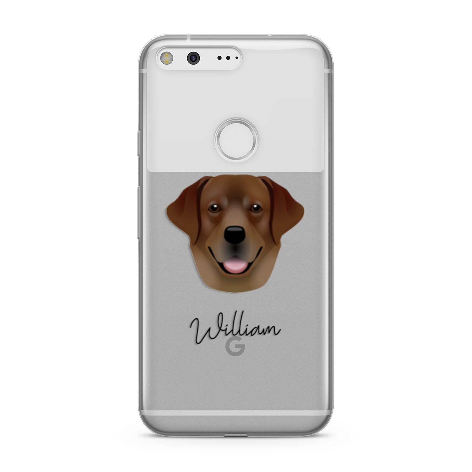 Golden Labrador Personalised Google Pixel Case