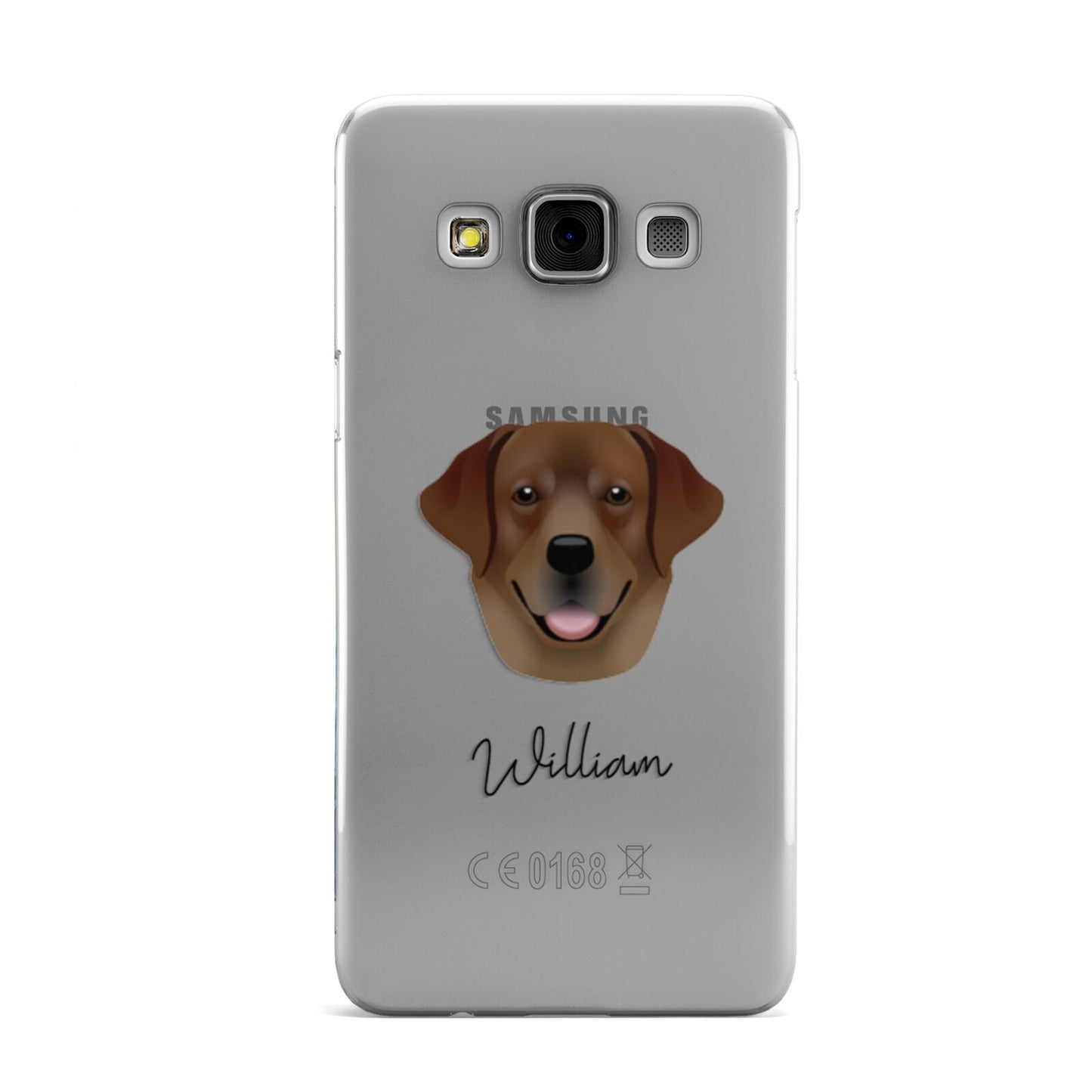 Golden Labrador Personalised Samsung Galaxy A3 Case