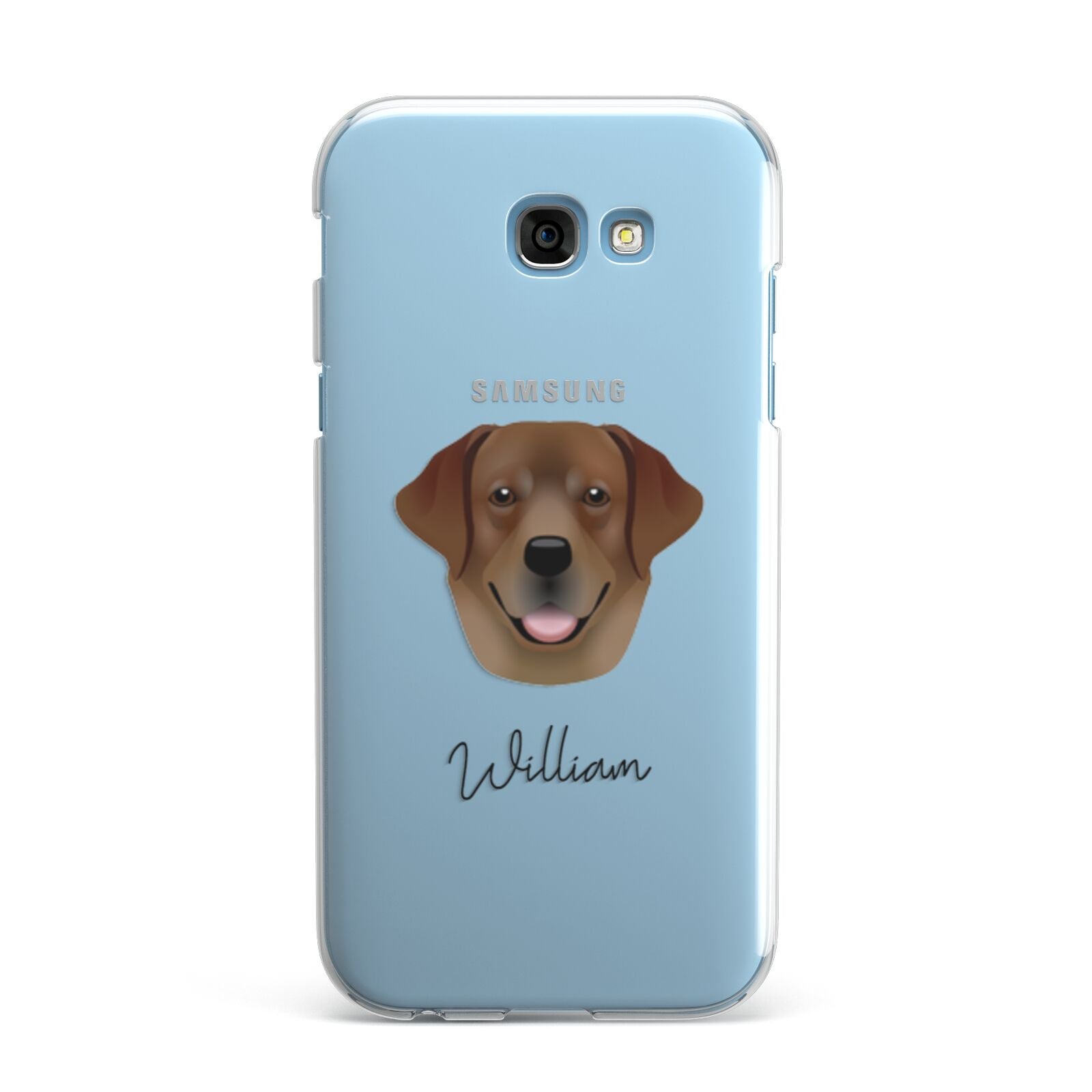 Golden Labrador Personalised Samsung Galaxy A7 2017 Case