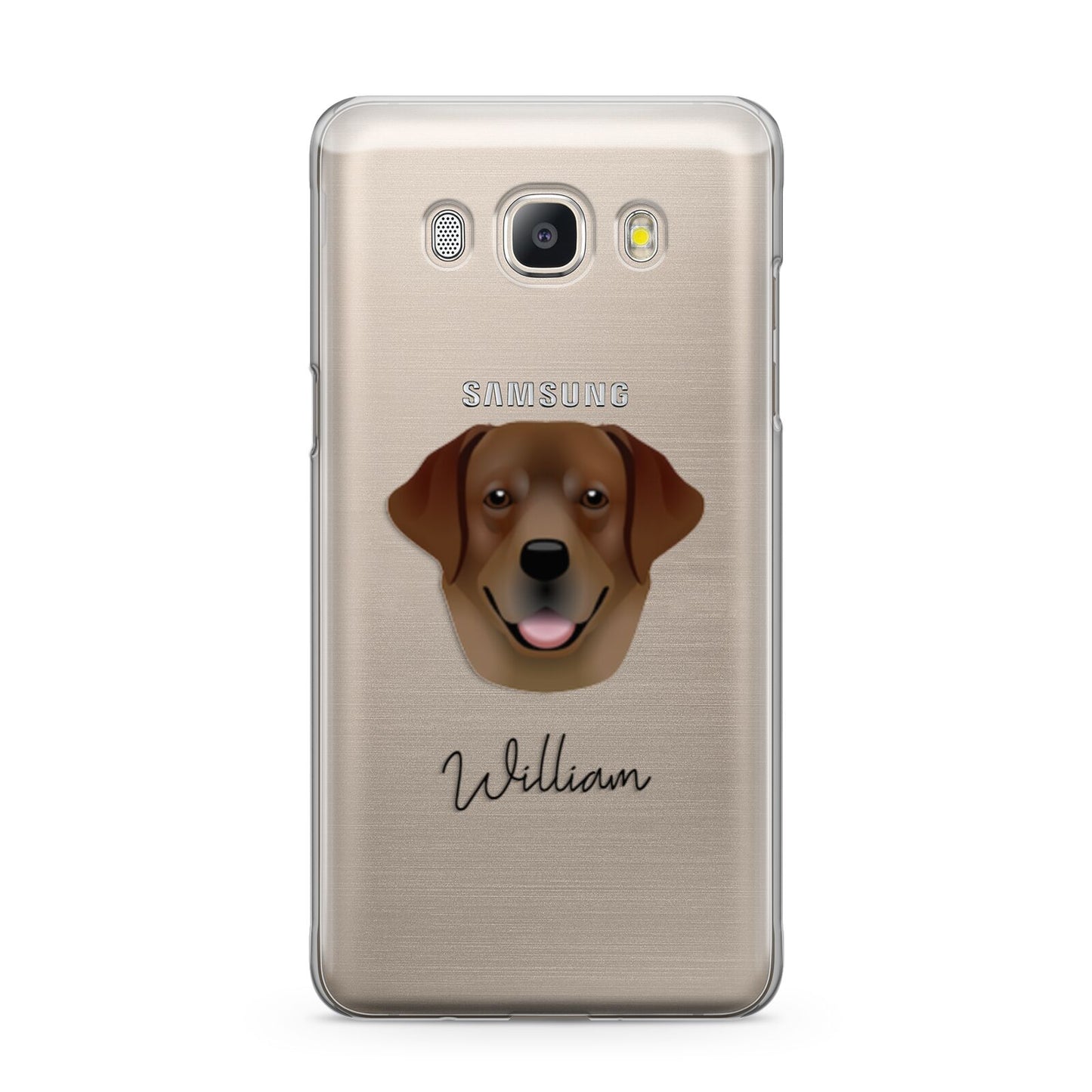 Golden Labrador Personalised Samsung Galaxy J5 2016 Case