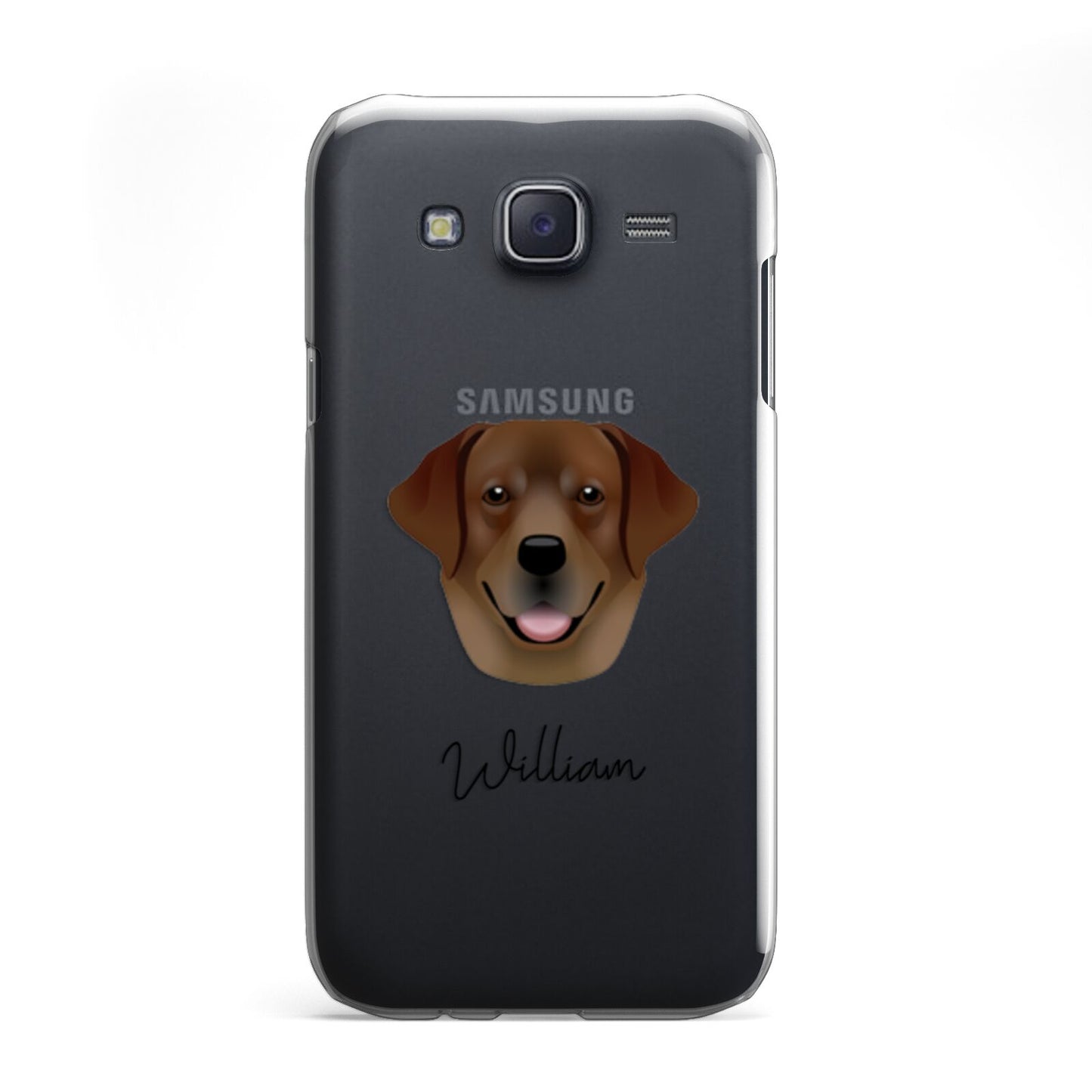 Golden Labrador Personalised Samsung Galaxy J5 Case