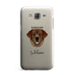 Golden Labrador Personalised Samsung Galaxy J7 Case