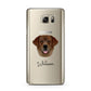 Golden Labrador Personalised Samsung Galaxy Note 5 Case