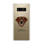 Golden Labrador Personalised Samsung Galaxy Note 8 Case