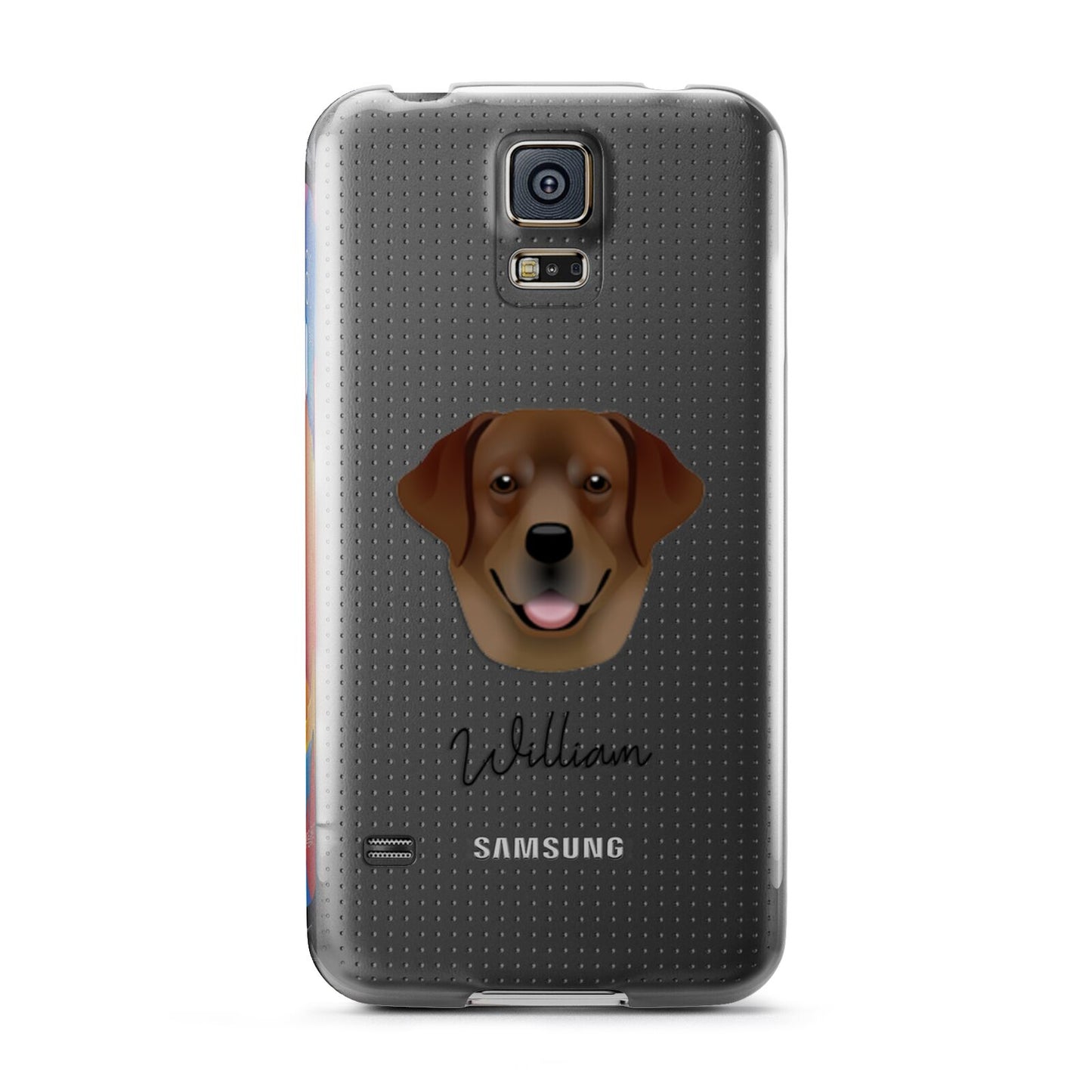 Golden Labrador Personalised Samsung Galaxy S5 Case