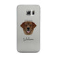 Golden Labrador Personalised Samsung Galaxy S6 Edge Case