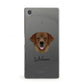 Golden Labrador Personalised Sony Xperia Case