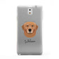 Golden Retriever Personalised Samsung Galaxy Note 3 Case