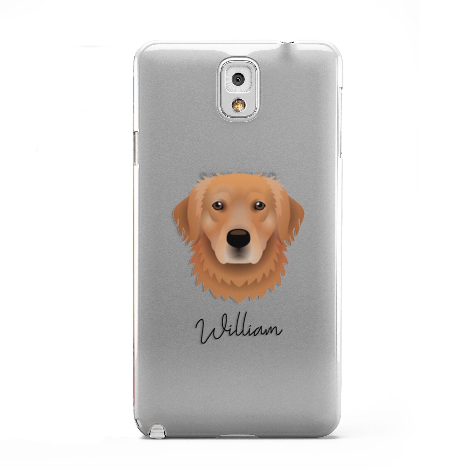 Golden Retriever Personalised Samsung Galaxy Note 3 Case