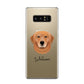 Golden Retriever Personalised Samsung Galaxy Note 8 Case
