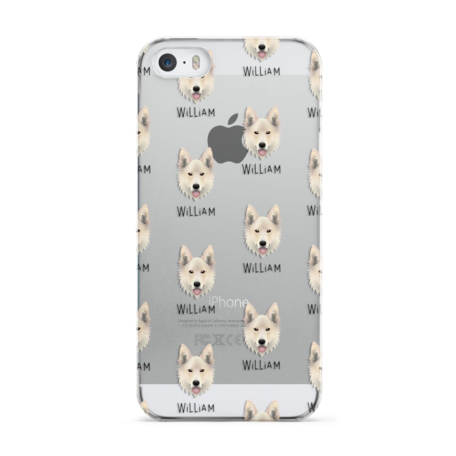 Golden Shepherd Icon with Name Apple iPhone 5 Case