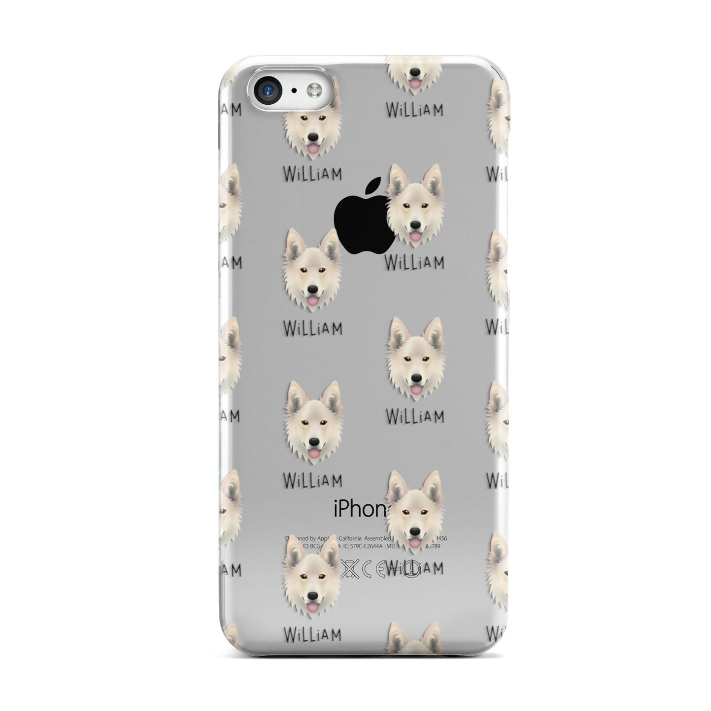 Golden Shepherd Icon with Name Apple iPhone 5c Case