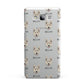 Golden Shepherd Icon with Name Samsung Galaxy A7 2015 Case
