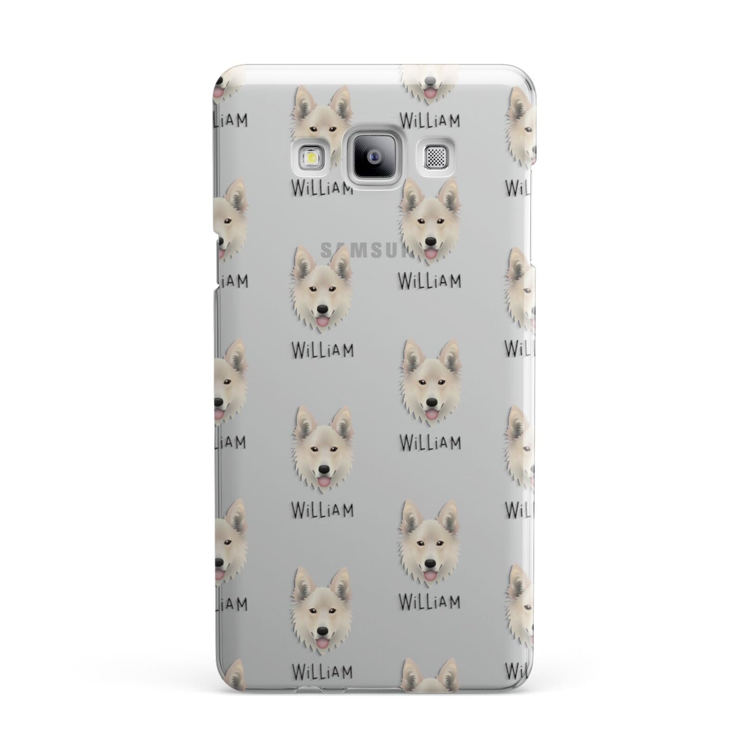 Golden Shepherd Icon with Name Samsung Galaxy A7 2015 Case