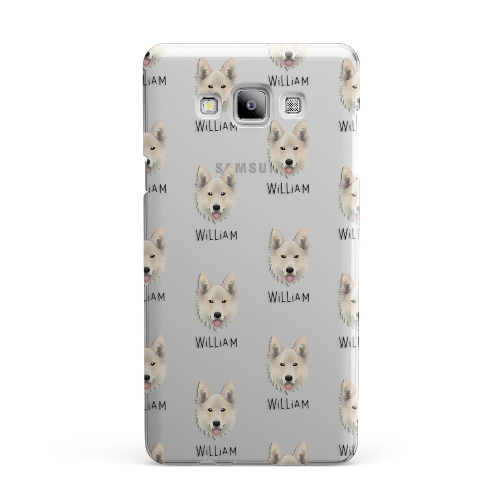 Golden Shepherd Icon with Name Samsung Galaxy A7 2015 Case