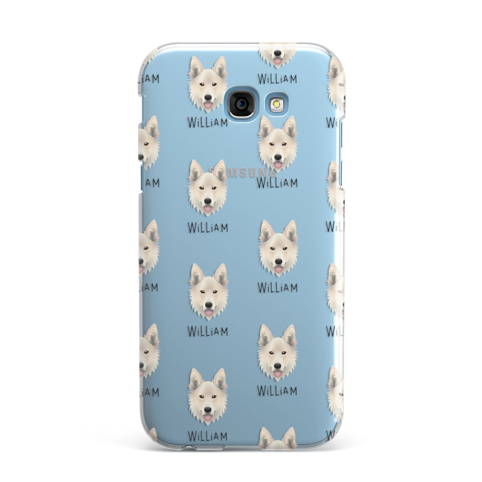 Golden Shepherd Icon with Name Samsung Galaxy A7 2017 Case