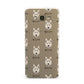 Golden Shepherd Icon with Name Samsung Galaxy A8 Case