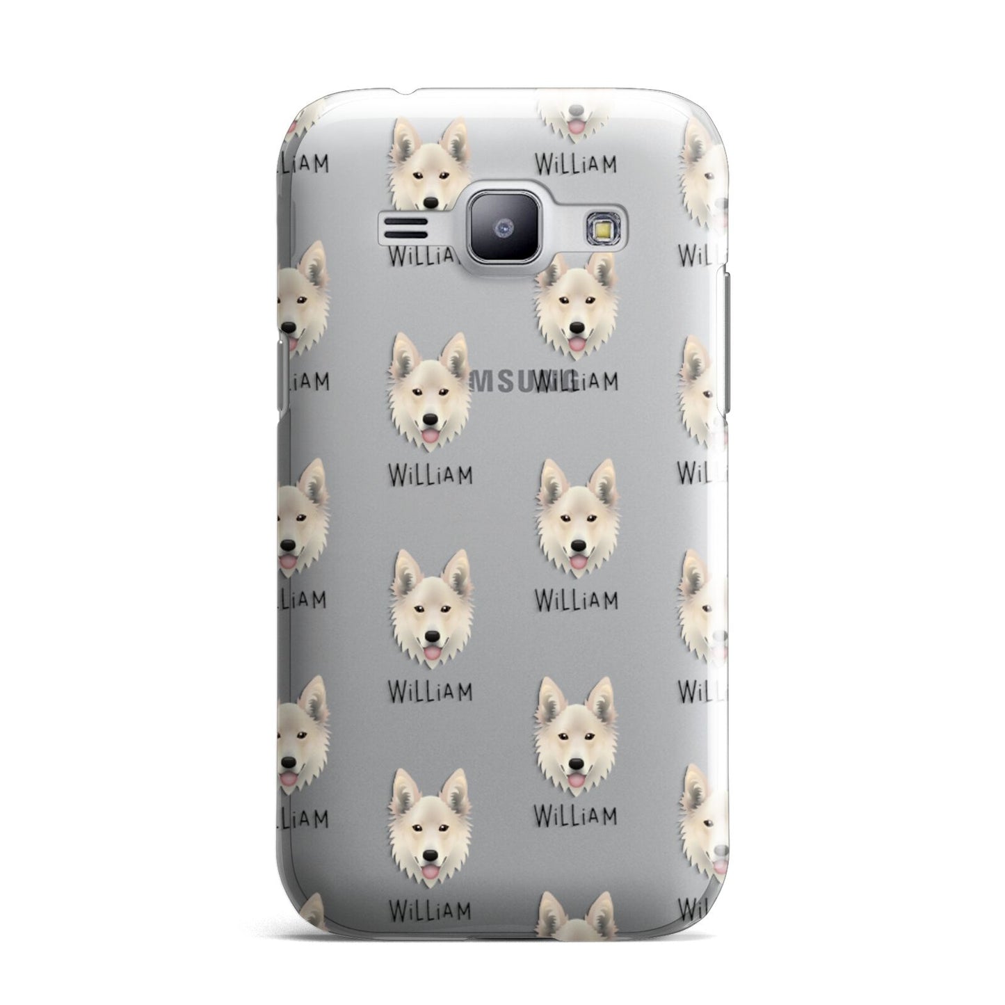 Golden Shepherd Icon with Name Samsung Galaxy J1 2015 Case