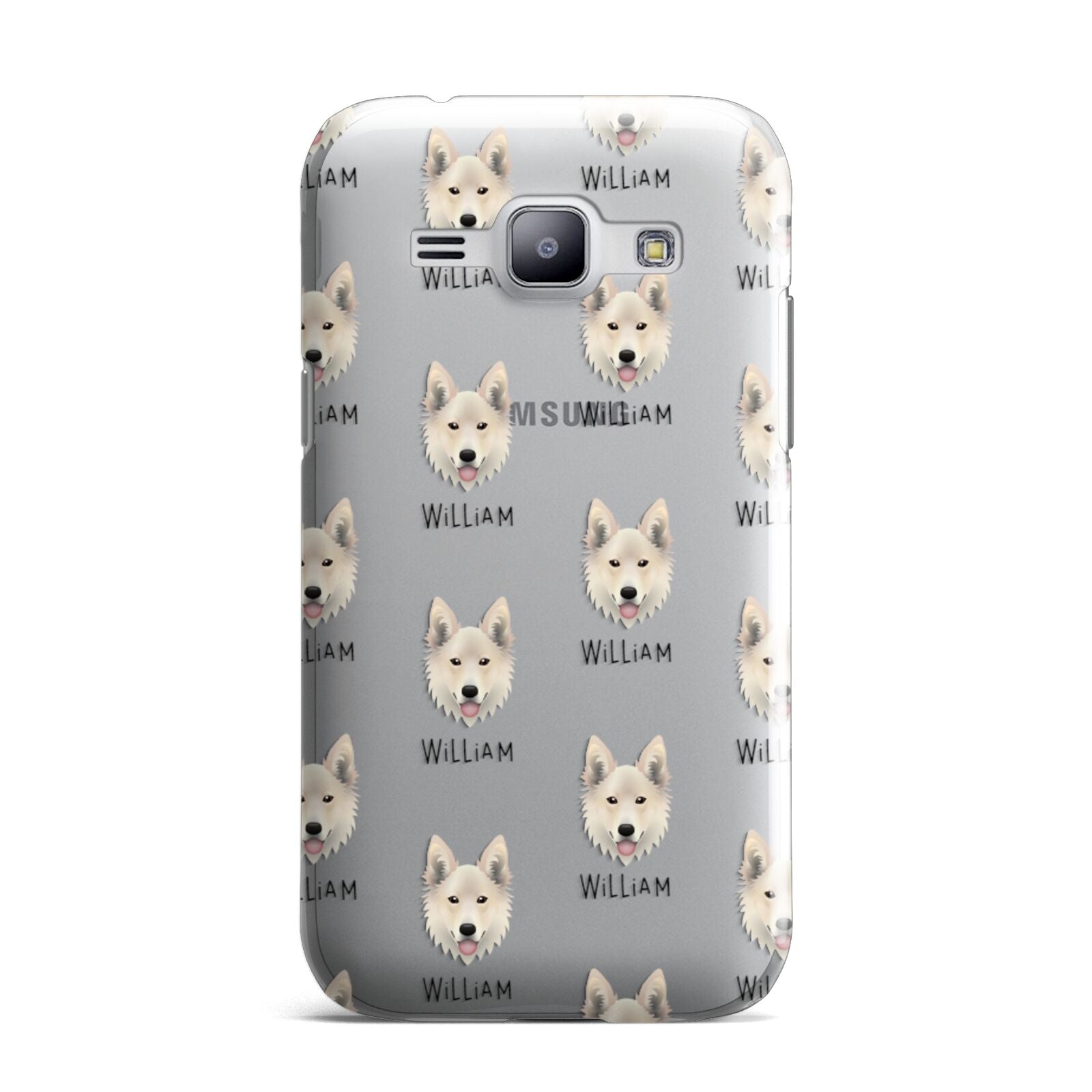Golden Shepherd Icon with Name Samsung Galaxy J1 2015 Case