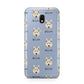 Golden Shepherd Icon with Name Samsung Galaxy J3 2017 Case
