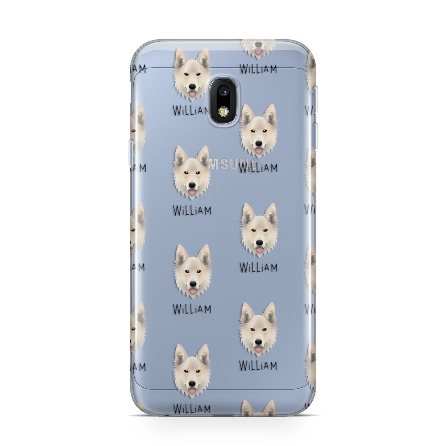Golden Shepherd Icon with Name Samsung Galaxy J3 2017 Case
