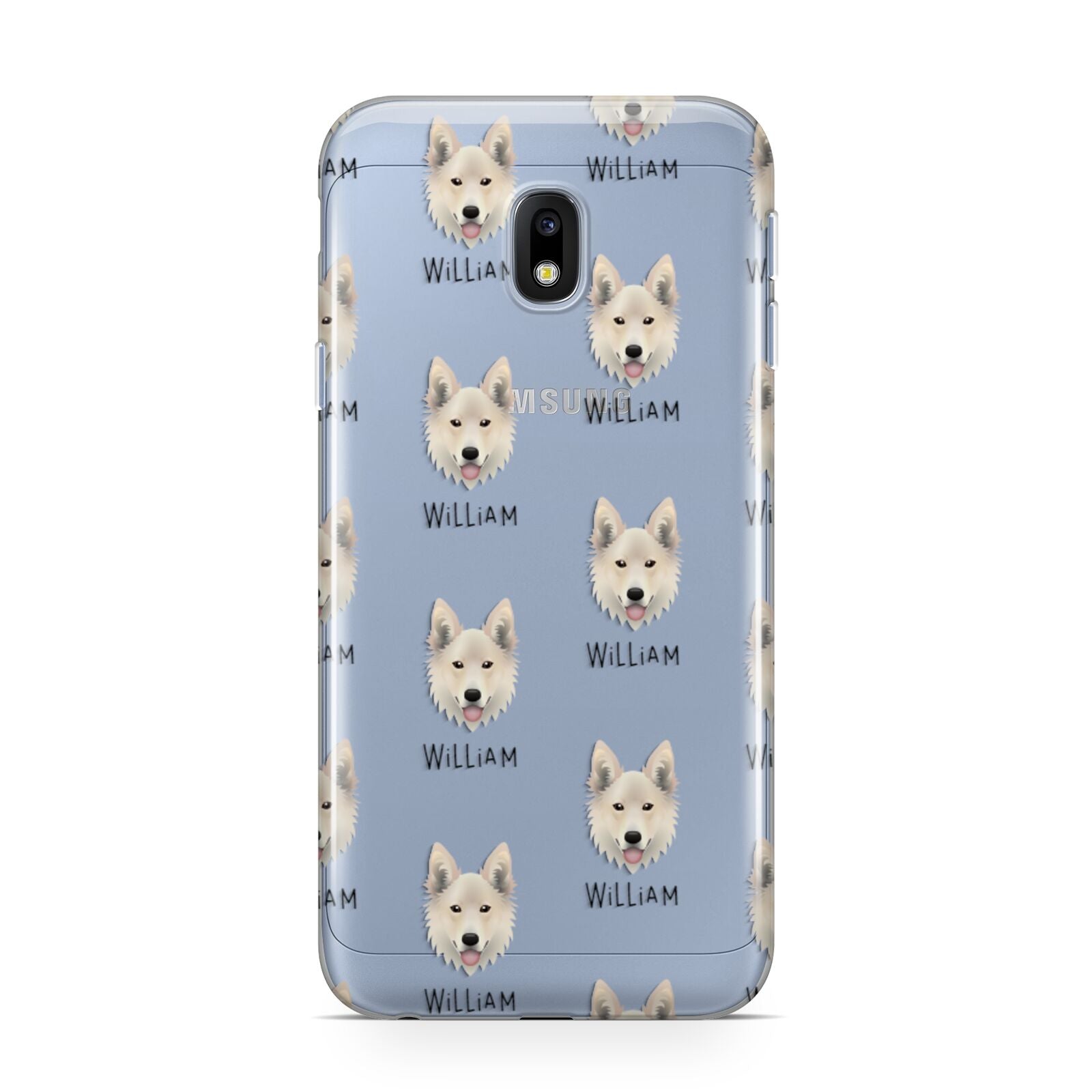 Golden Shepherd Icon with Name Samsung Galaxy J3 2017 Case