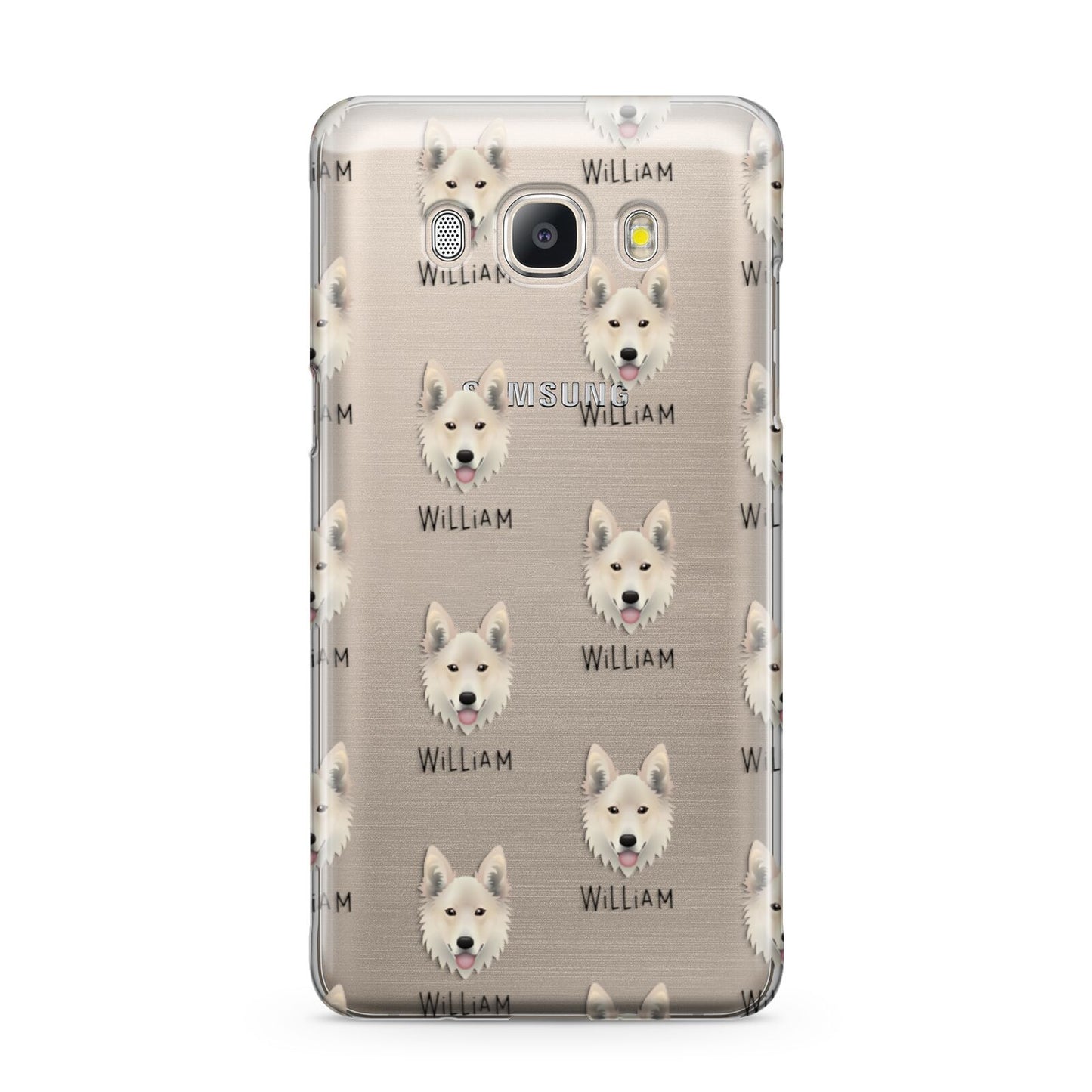 Golden Shepherd Icon with Name Samsung Galaxy J5 2016 Case