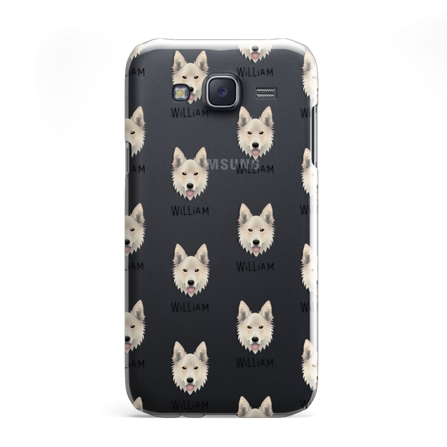 Golden Shepherd Icon with Name Samsung Galaxy J5 Case