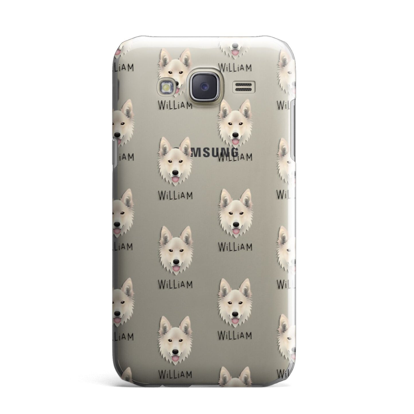 Golden Shepherd Icon with Name Samsung Galaxy J7 Case