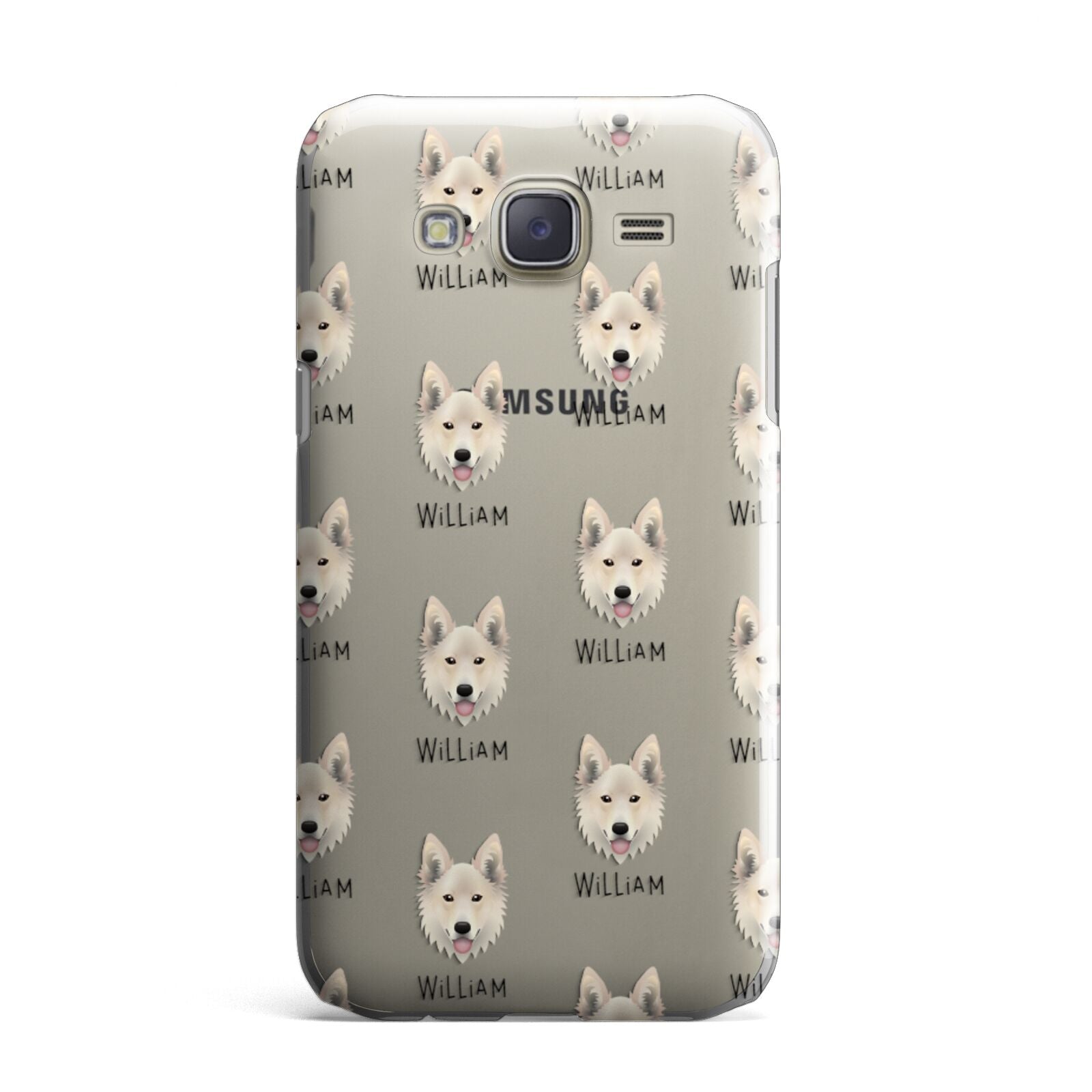 Golden Shepherd Icon with Name Samsung Galaxy J7 Case