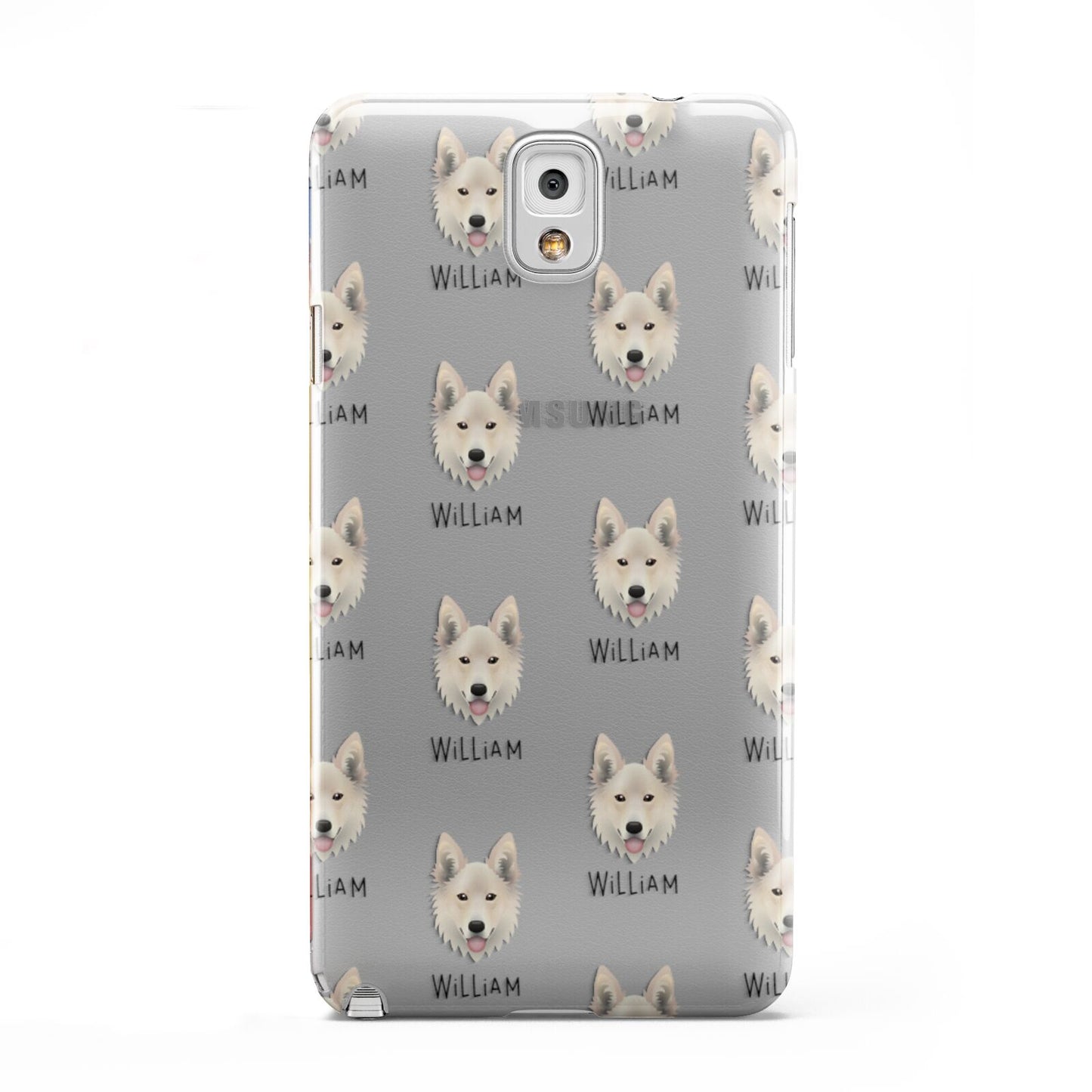 Golden Shepherd Icon with Name Samsung Galaxy Note 3 Case